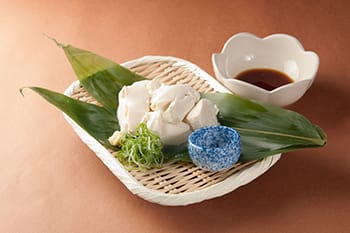  Kyoto-style Tofu Oboro Tofu　1,000 yen 